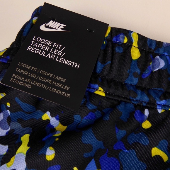 Nike Tribute Camo Track Pants Loose Fit Camouflage - Picture 6 of 7